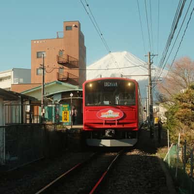 Gekkouji station, Fujiyoshida, Japan