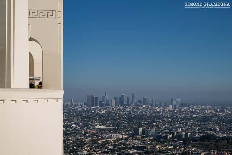 Griffith Observatory View of Los Angeles