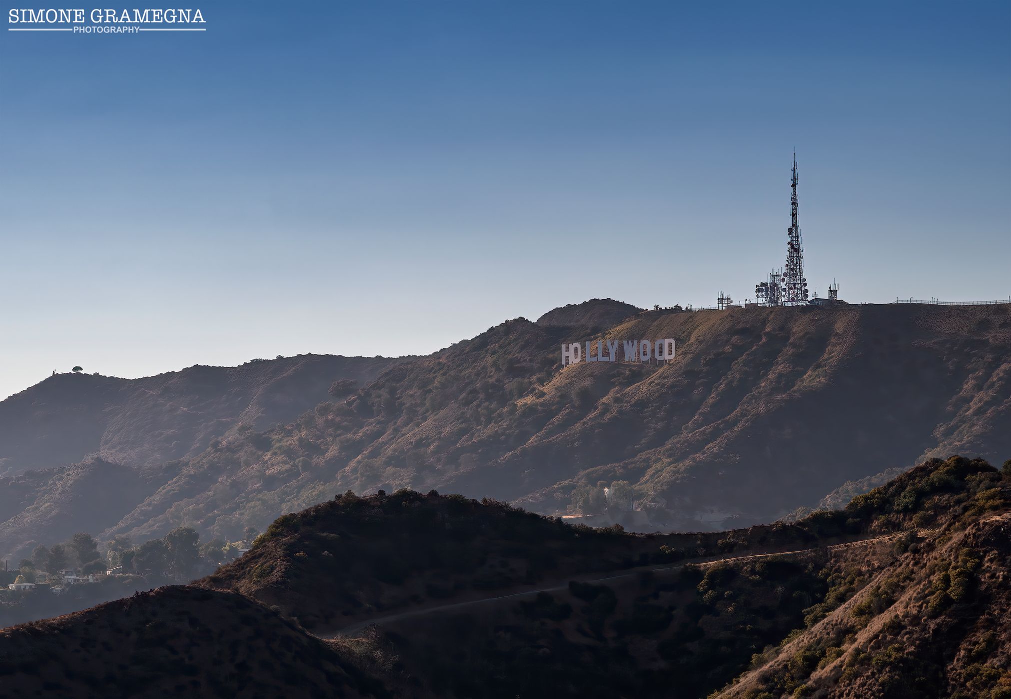 Griffith Observatory View of Los Angeles, USA