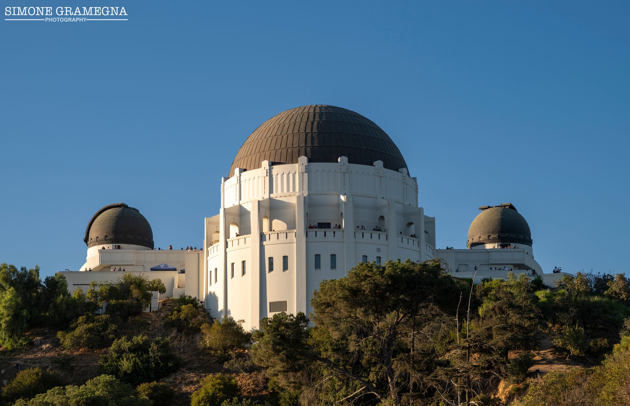 Griffith Observatory View of Los Angeles, USA