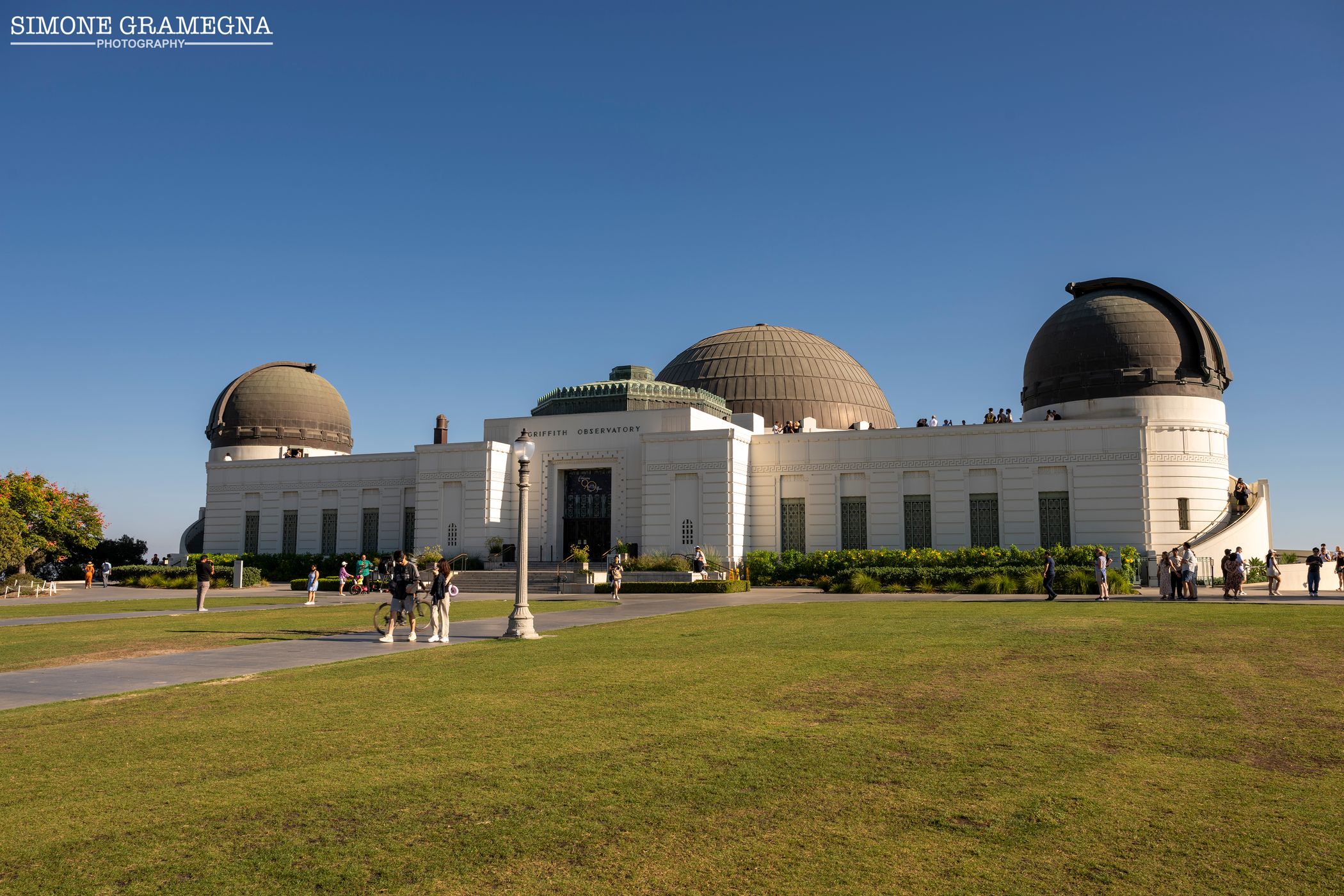 Griffith Observatory View of Los Angeles, USA