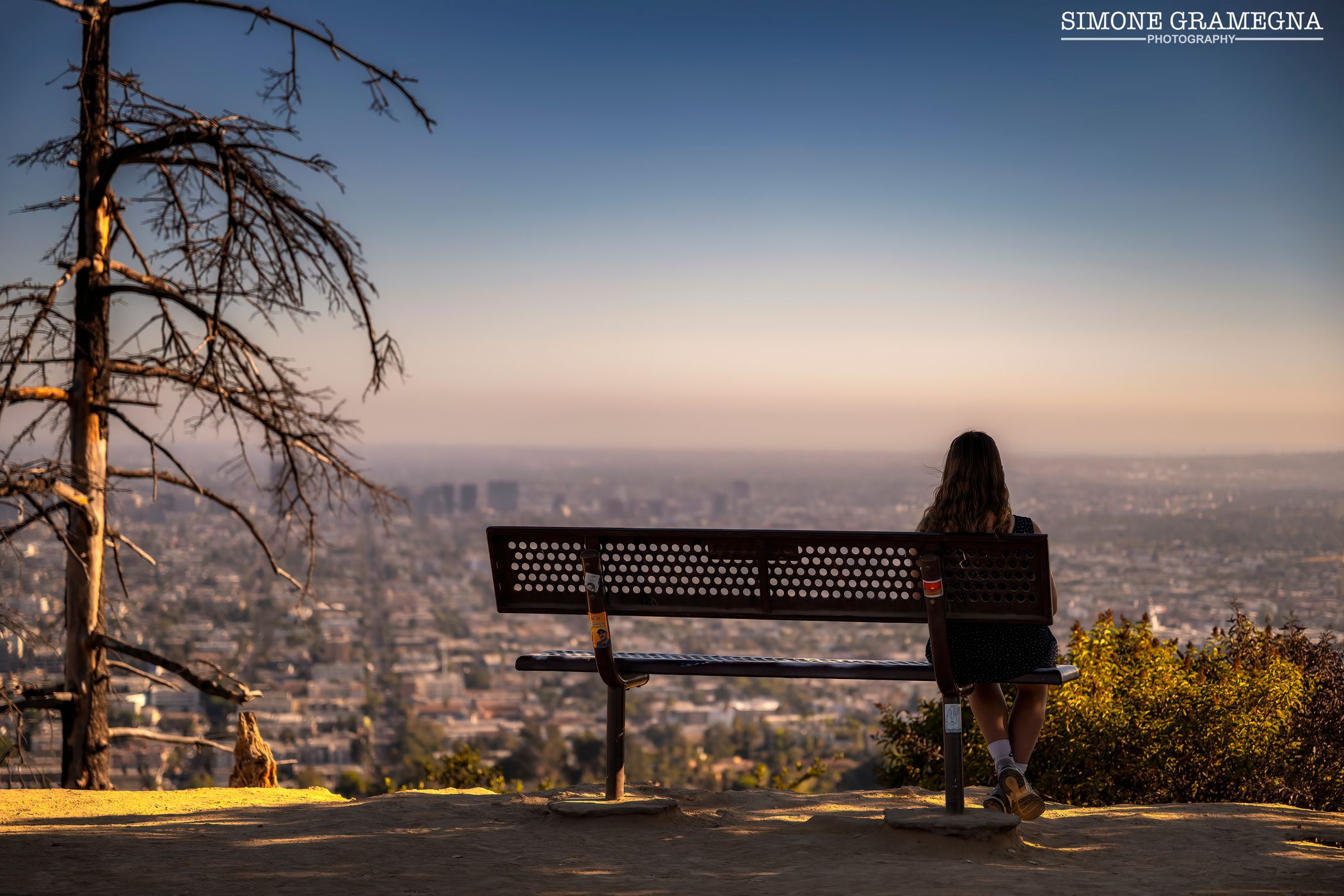 Griffith Observatory View of Los Angeles, USA