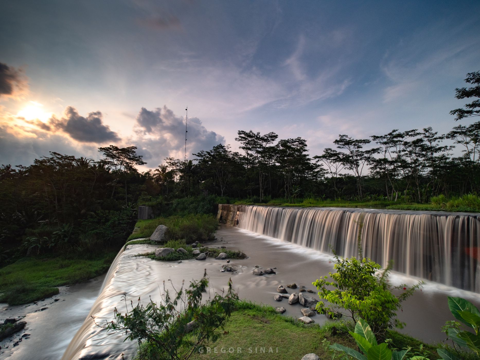 Grojogan Watu Purbu Waterfall, Indonesia