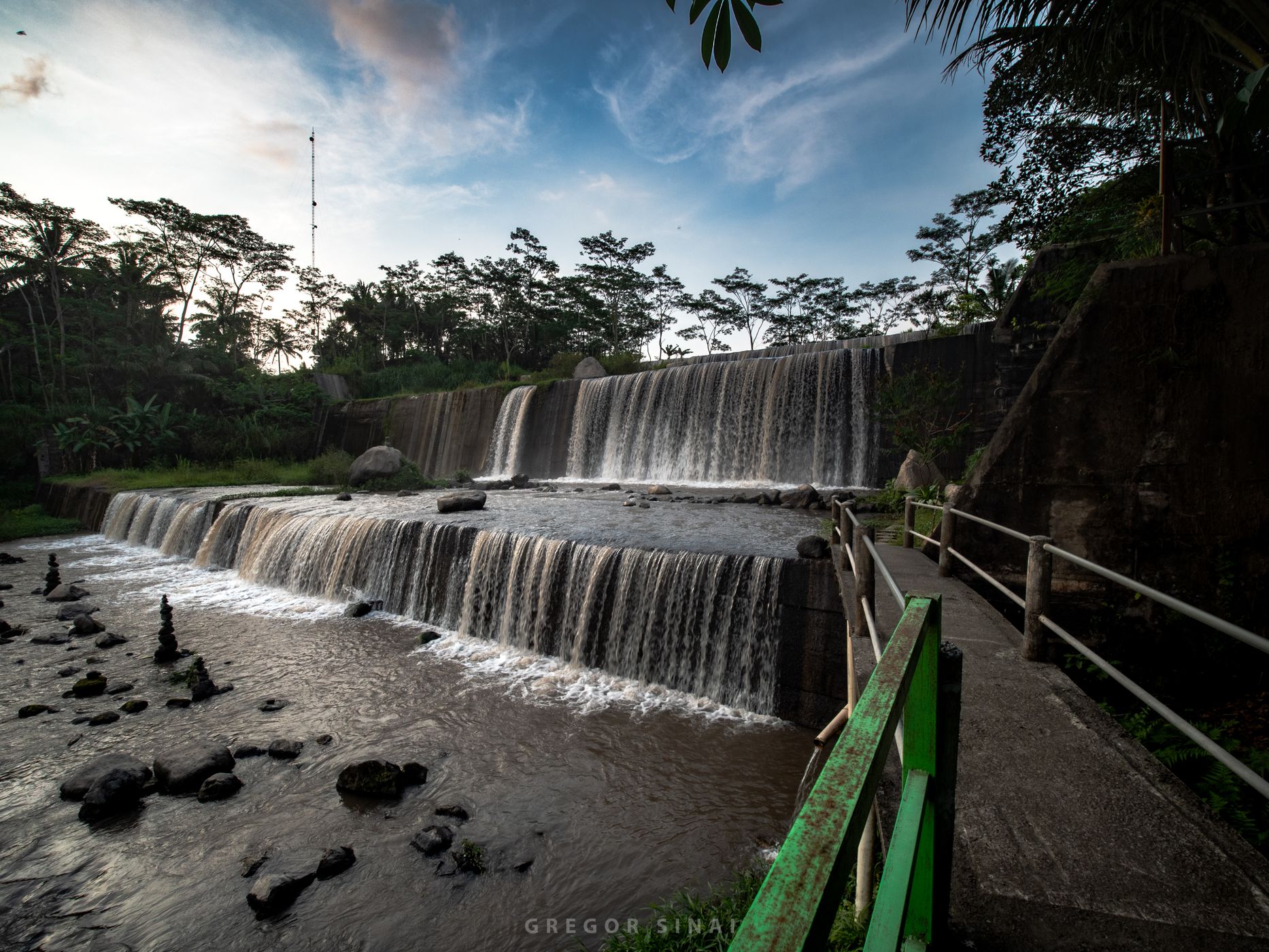 Grojogan Watu Purbu Waterfall, Indonesia