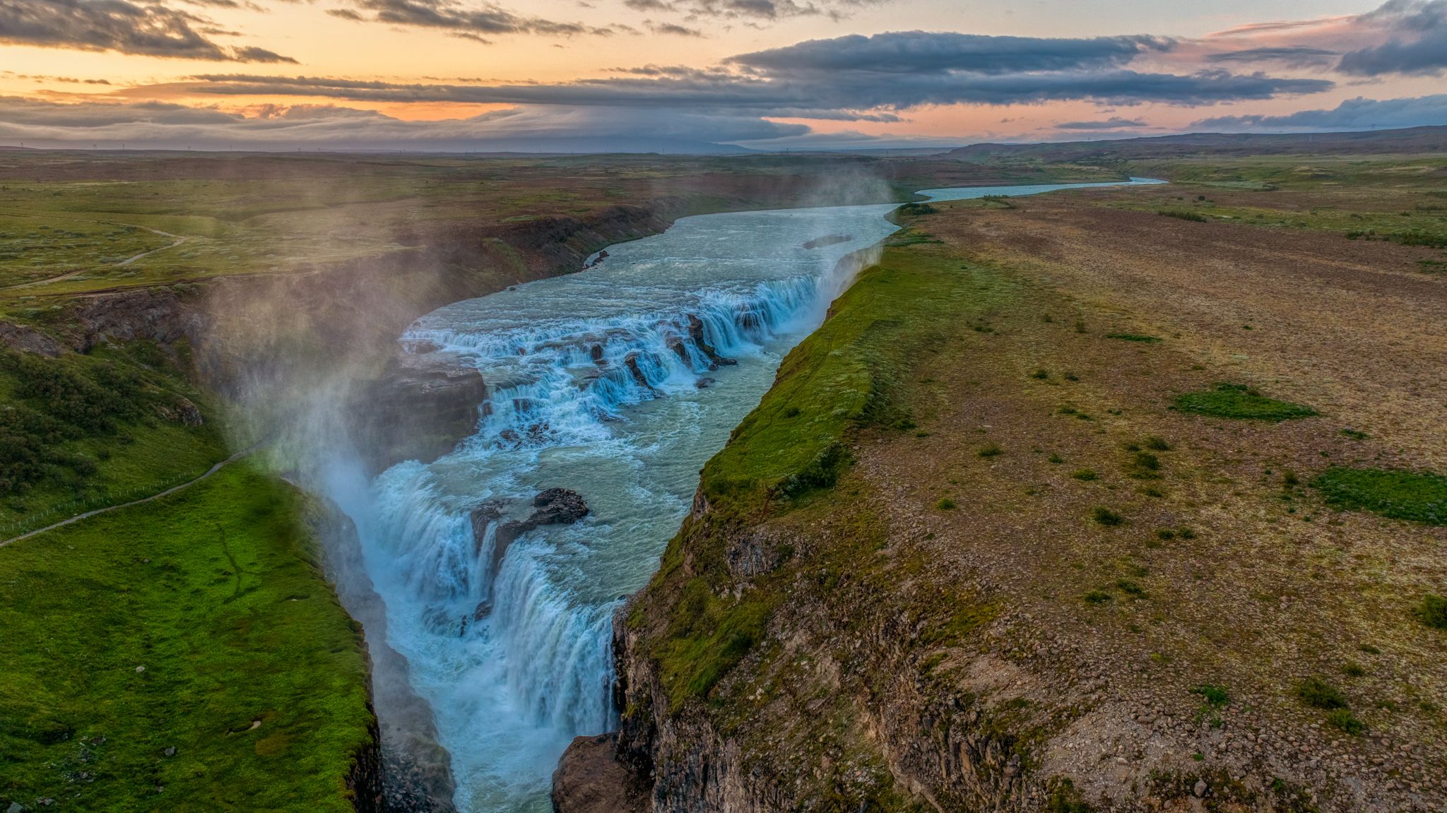 Gullfoss Waterfall (Golden Circle), Iceland
