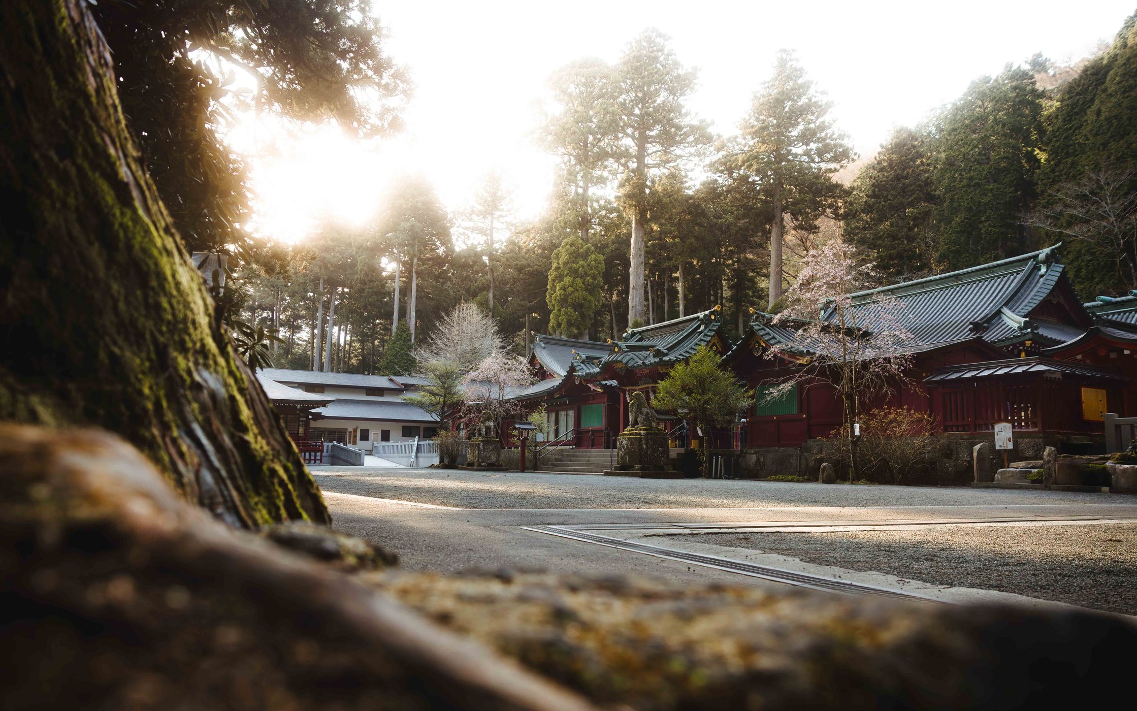 Hakone Shrine near Ashi lake, Japan