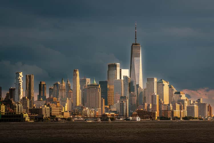 Hamilton Park in Weehawken, New Jersey - NYC View