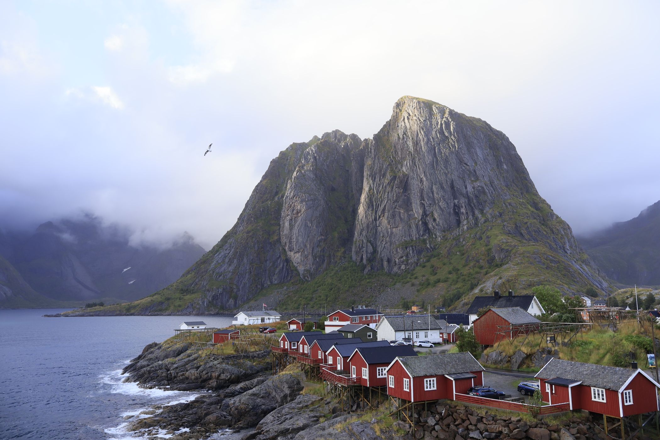 Hamnøy, classic view, Lofoten, Norway