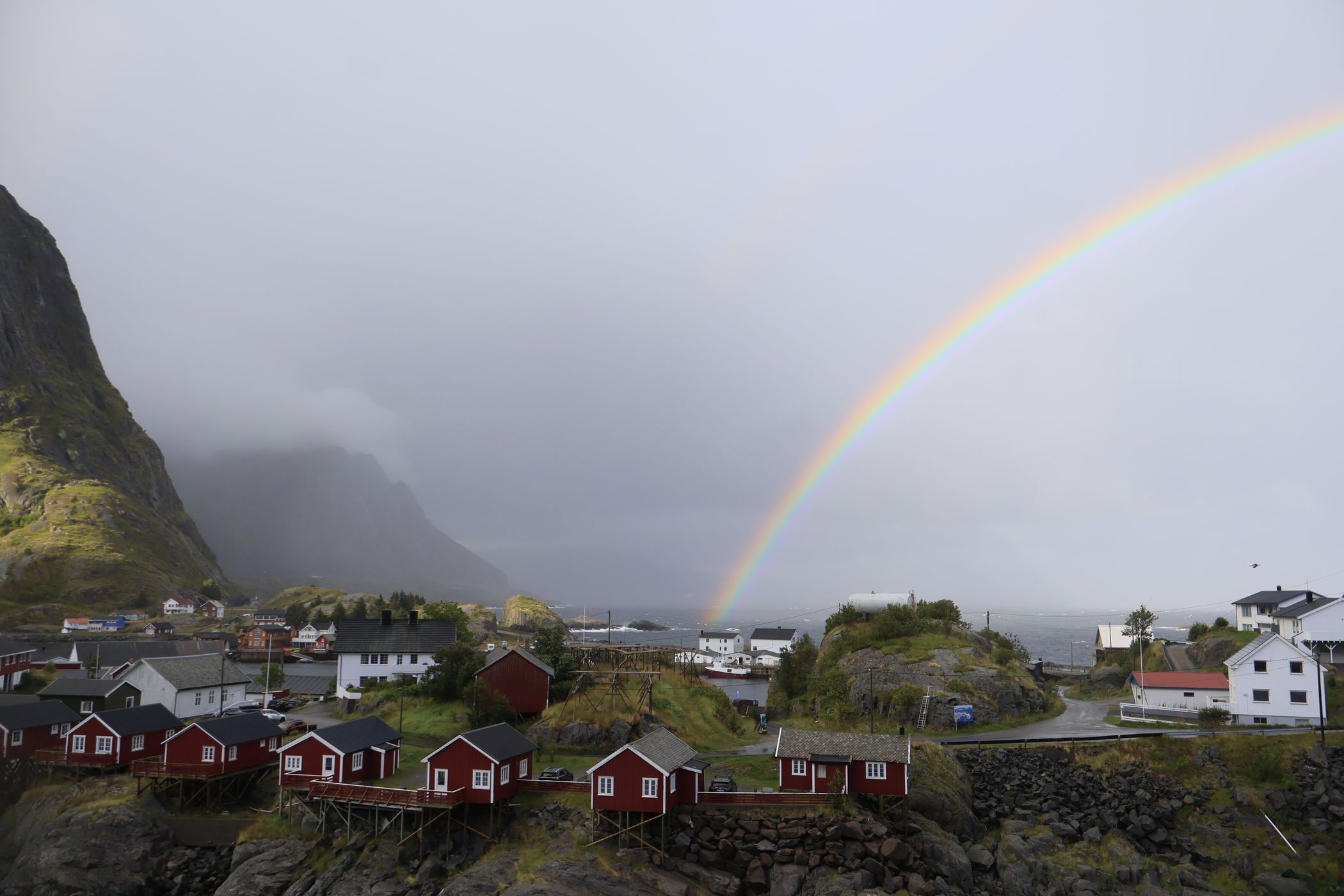 Hamnøy, classic view, Lofoten, Norway