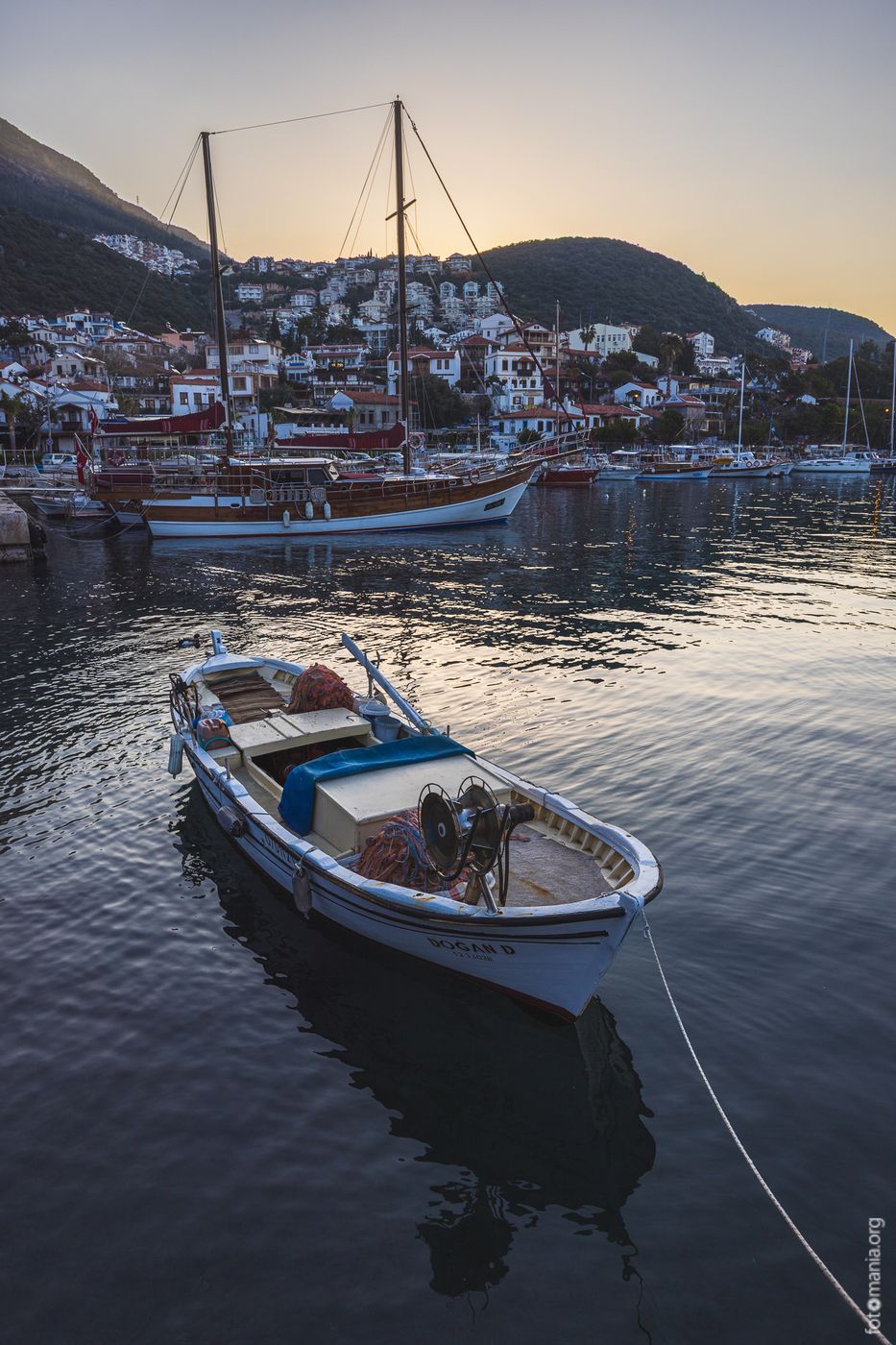 Harbor of Kaş, Turkey, Turkey (Türkiye)