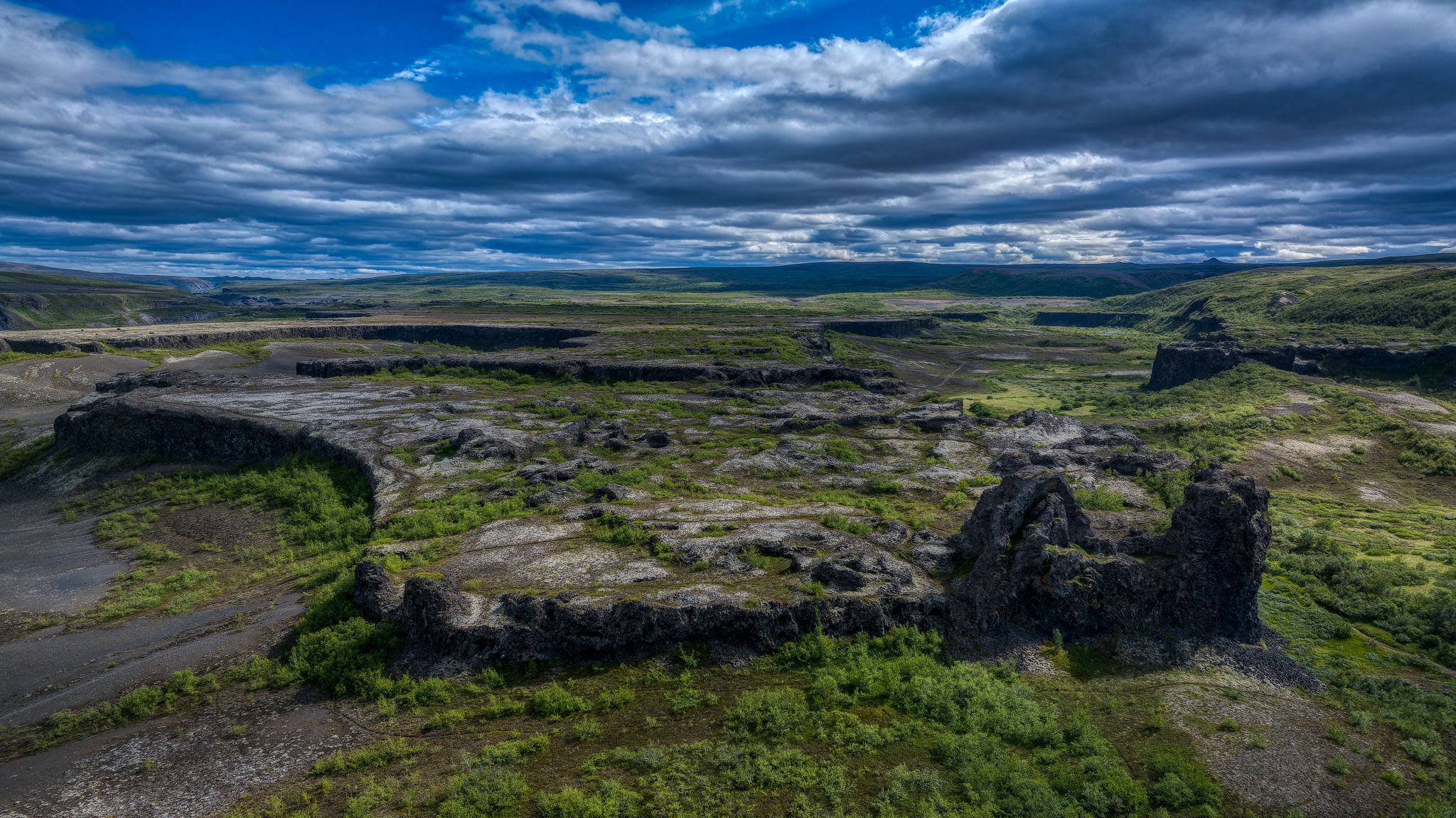 Hljóðaklettar, Iceland
