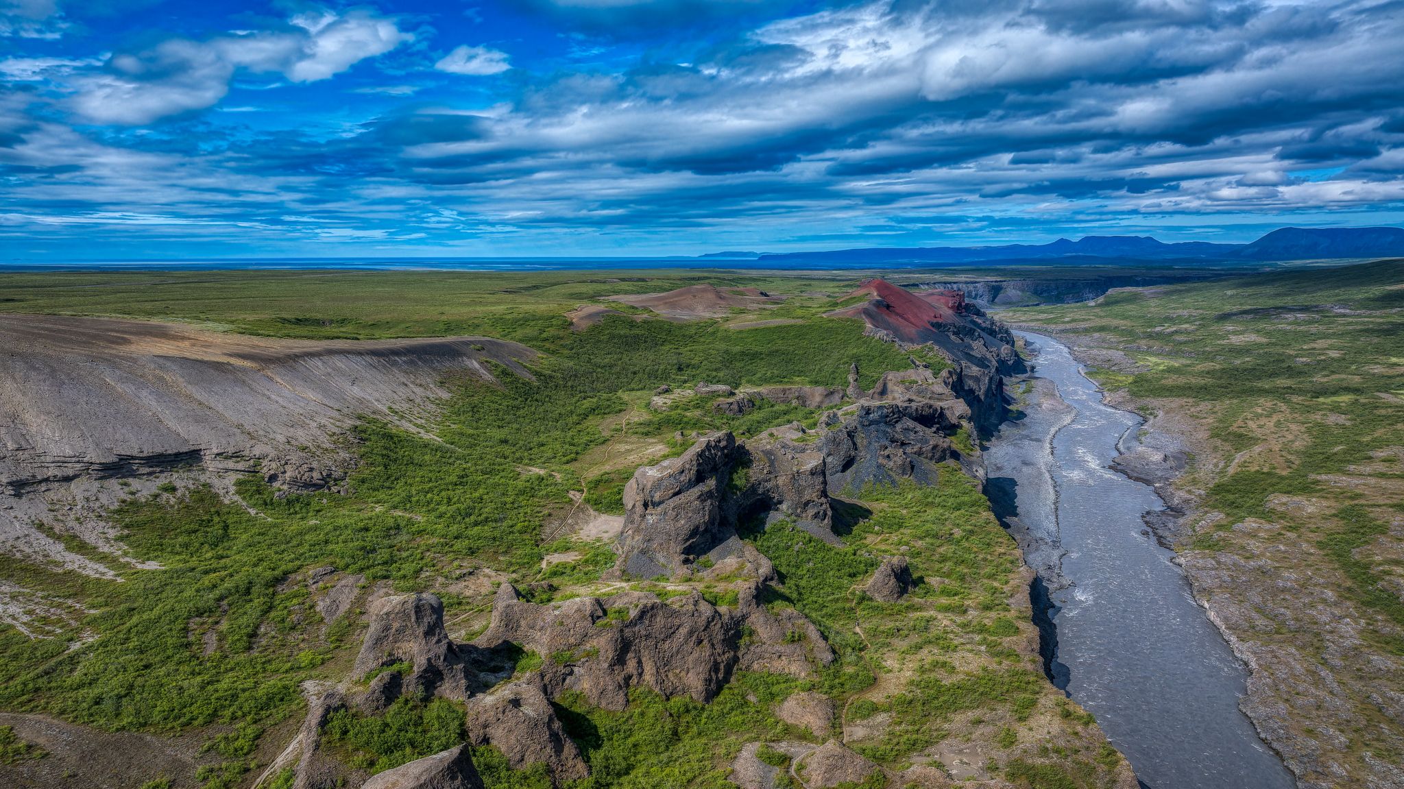 Hljóðaklettar, Iceland