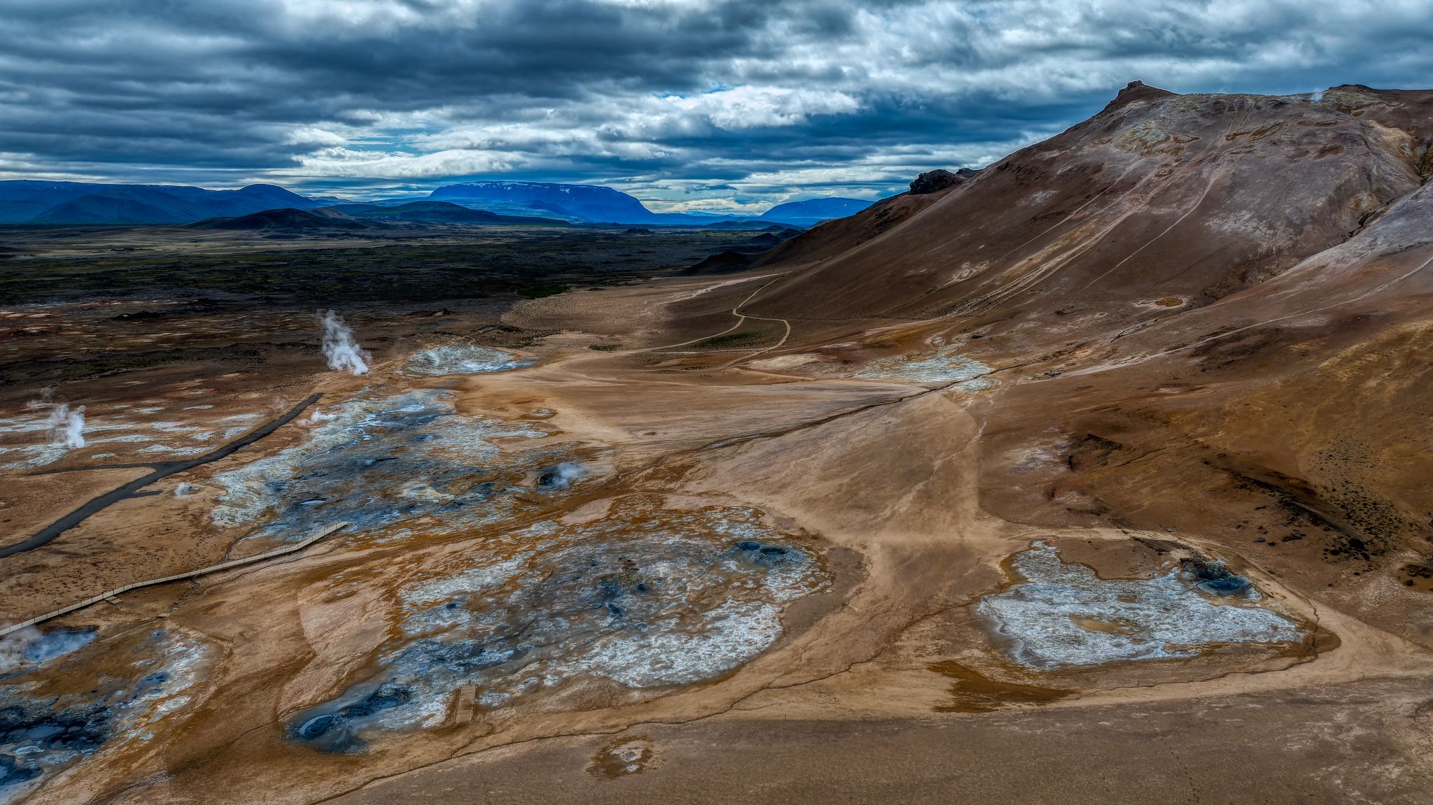 Hverir, the place is not like on earth, Iceland