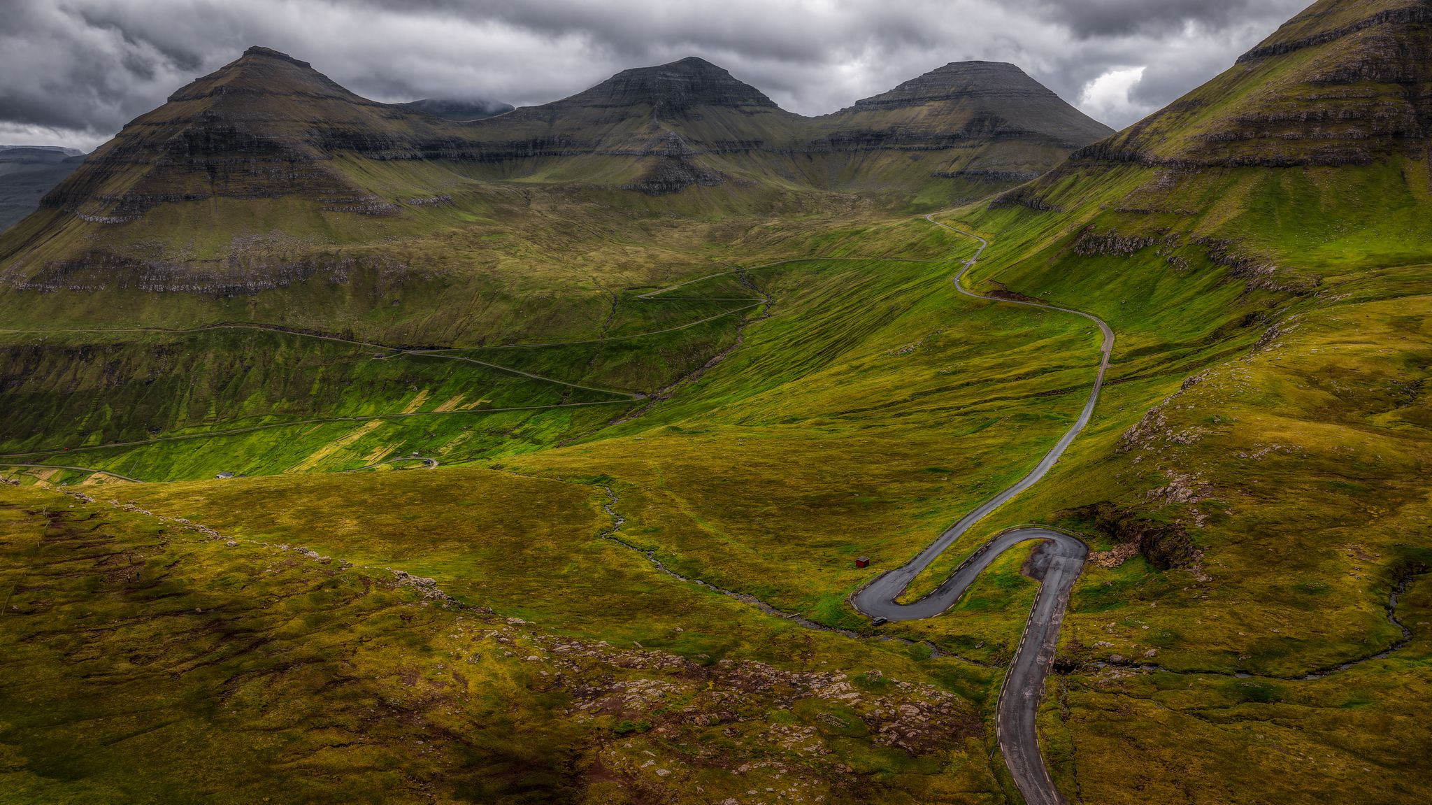 Hvithamar view point, Faroe Islands