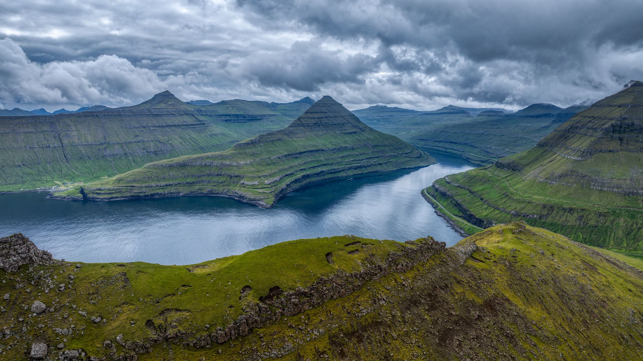 Hvithamar view point, Faroe Islands