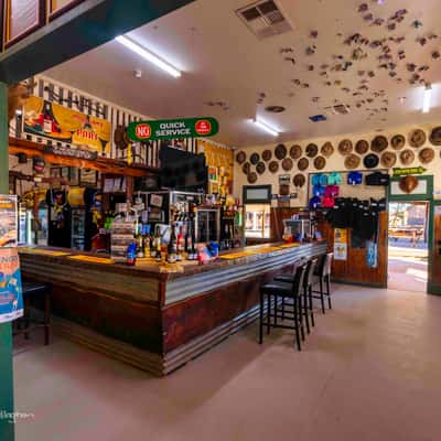 In the Bar, Nindigully Pub, Queensland, Australia