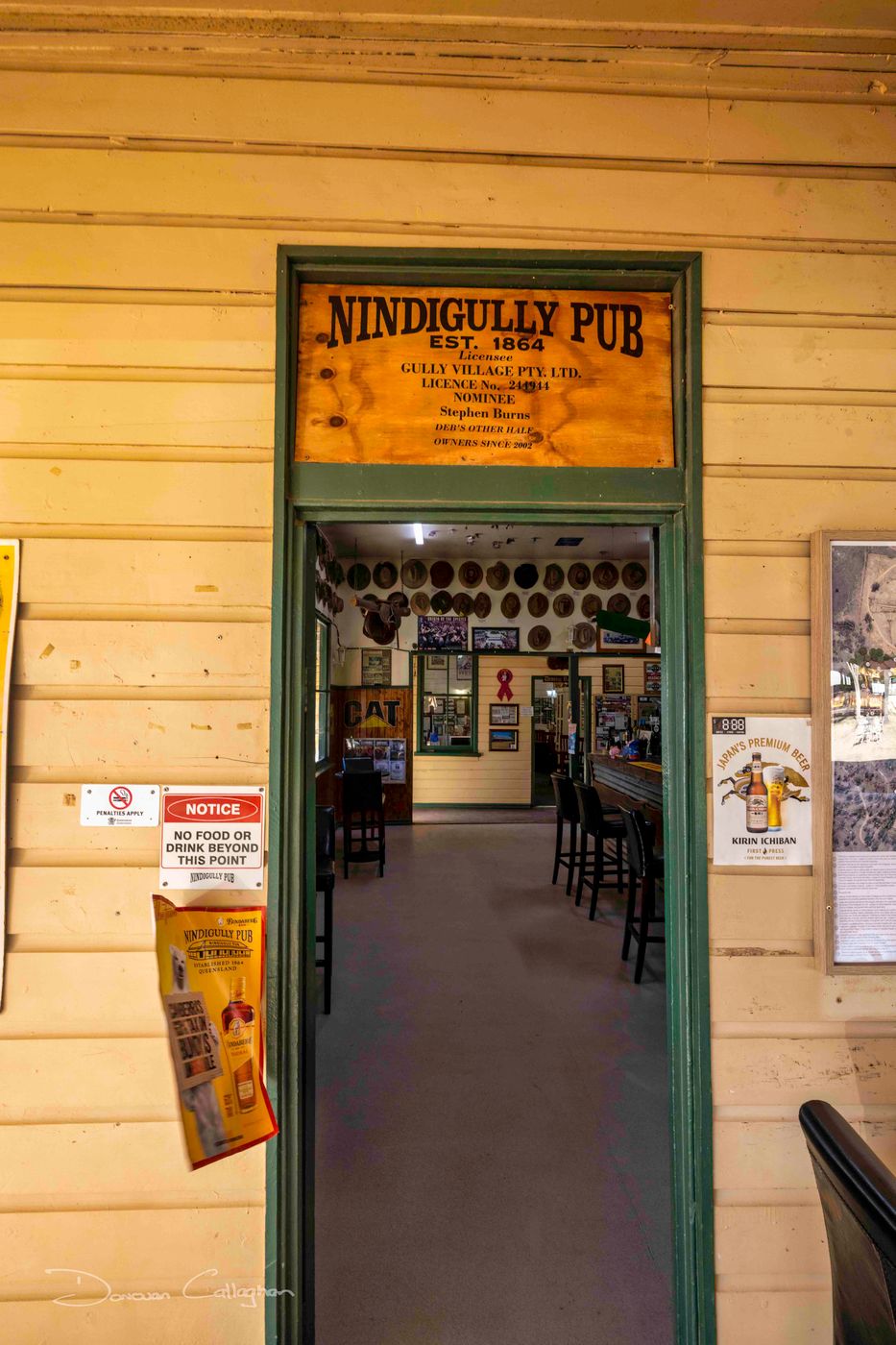 In the Bar, Nindigully Pub, Queensland, Australia