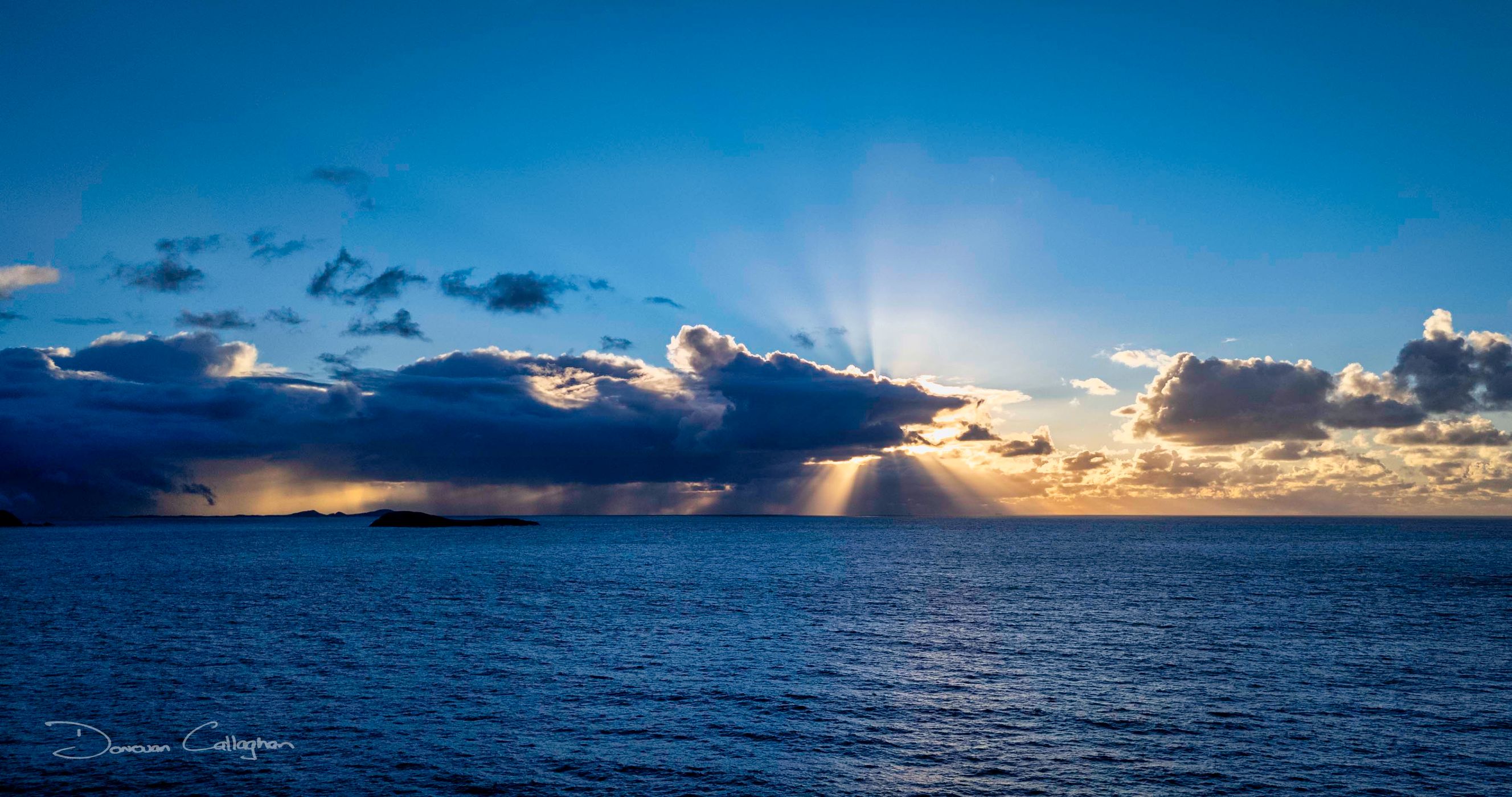 Islands Sunrise, Fingal Bay, Port Stephens, NSW, Australia