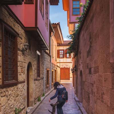 Kaleiçi, old town of Antalya, Turkey (Türkiye)