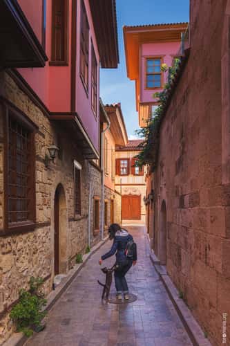 Kaleiçi, old town of Antalya