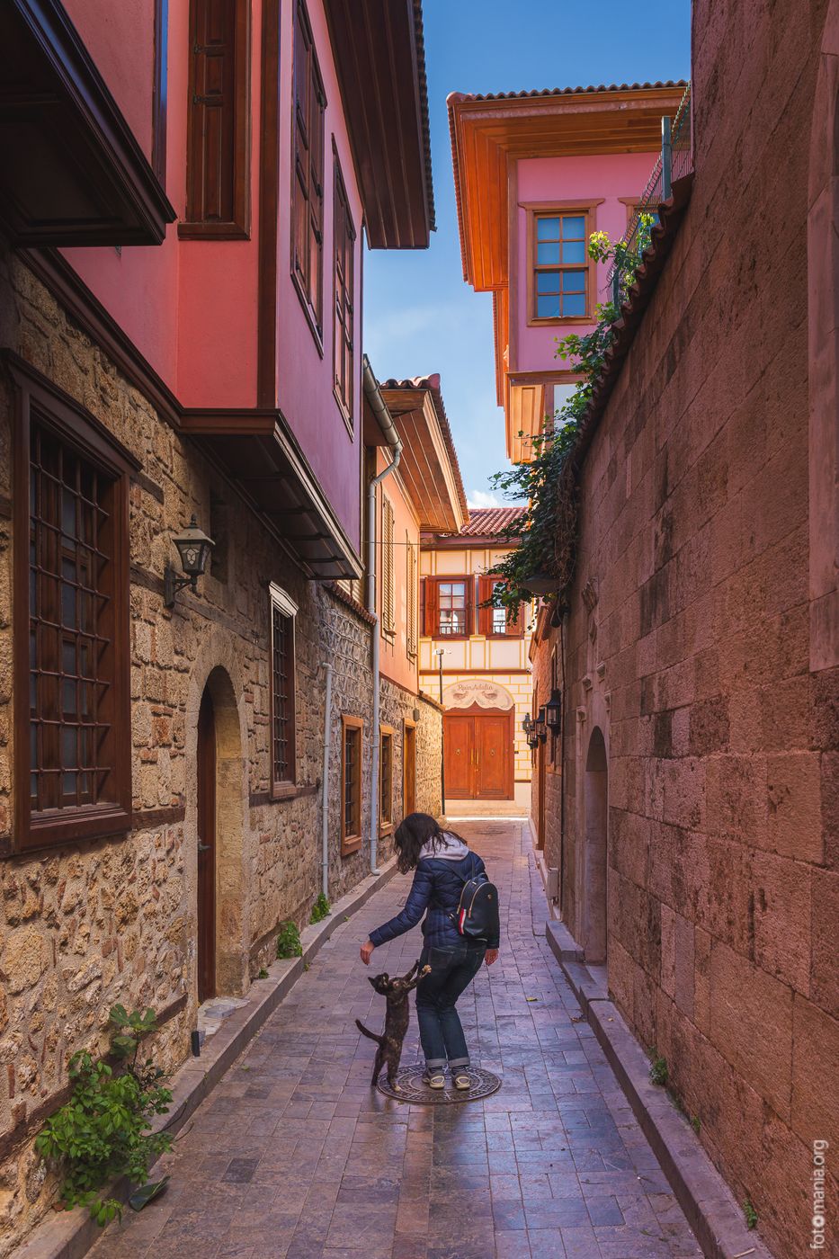 Kaleiçi, old town of Antalya, Turkey (Türkiye)