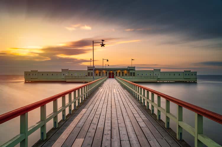 Kallbadhuset, Ribersborg