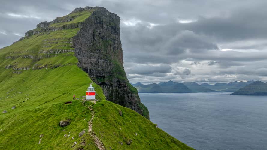 Kallur lighthouse, Faroe Islands