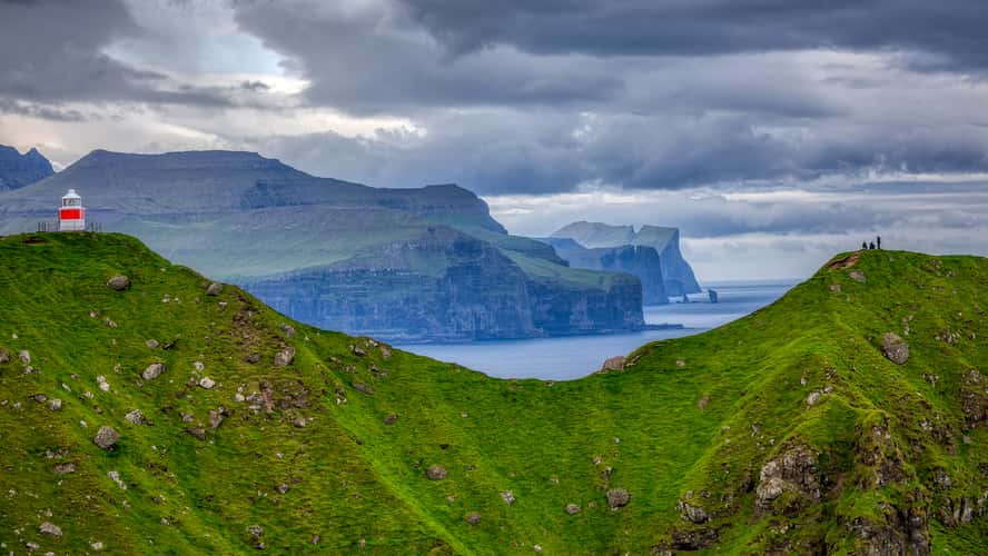 Kallur lighthouse, Faroe Islands