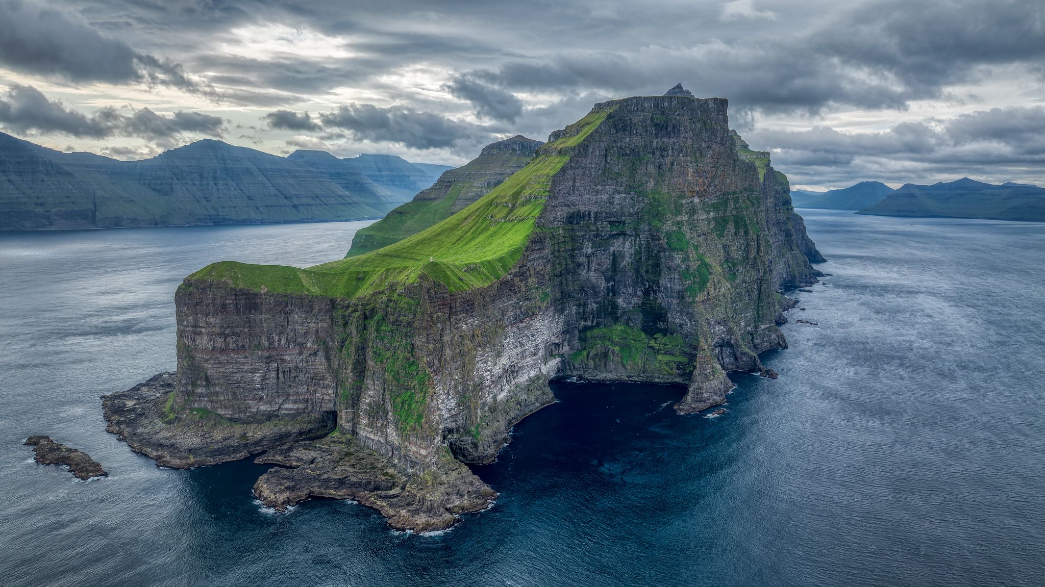 Kallur lighthouse, Faroe Islands, Faroe Islands