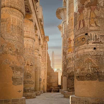 Karnak Temple…Pillars of time, Egypt