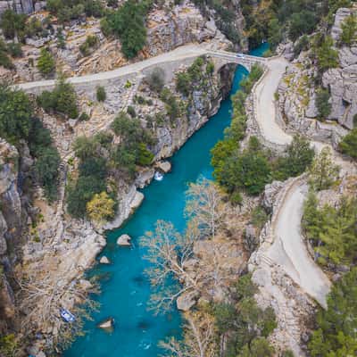 Köprülü Canyon (drone), Turkey (Türkiye)