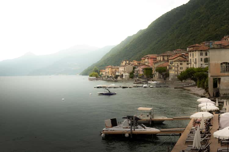 lake como small village