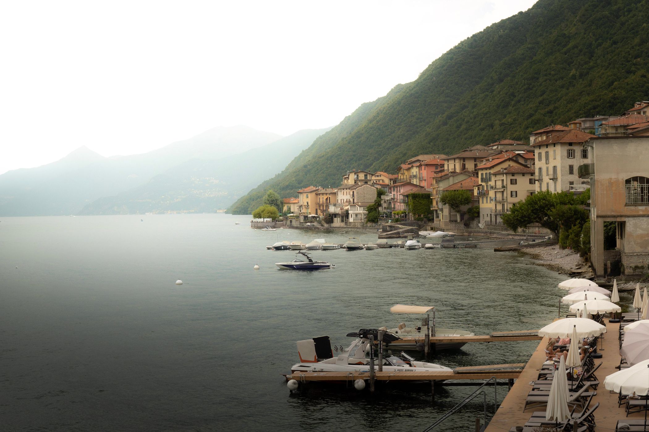 lake como small village, Italy
