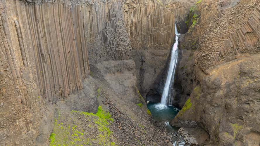 Litlanesfoss in Iceland