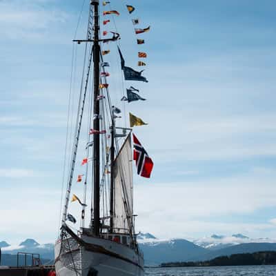 Molde harbor, Norway