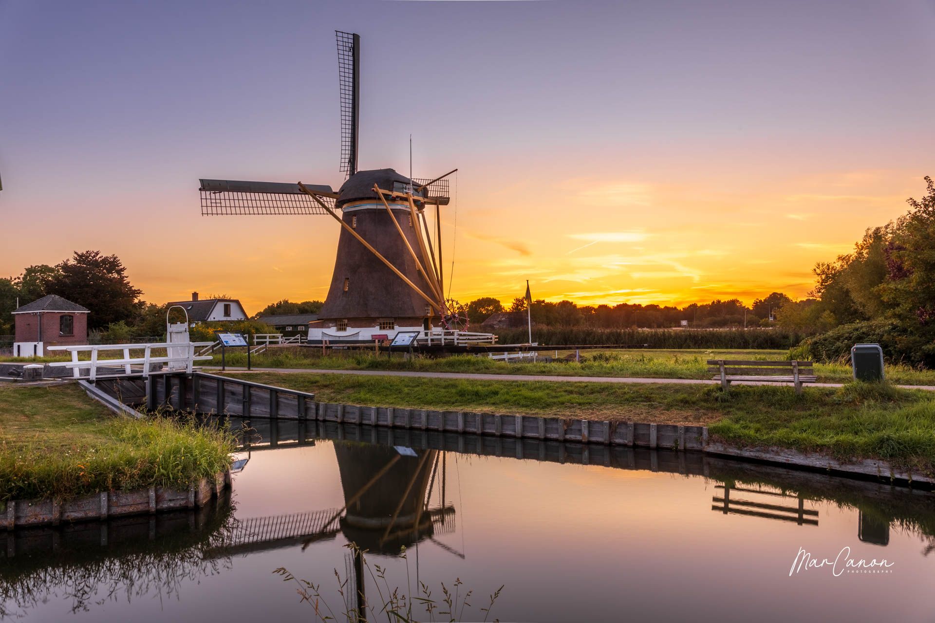 Molen van de Polder Westbroek, Netherlands