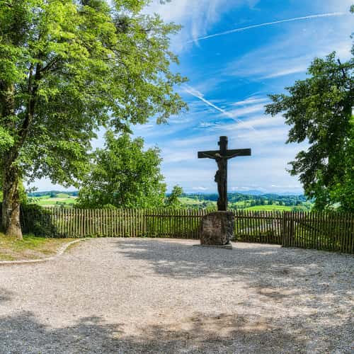 View from the Jesus Cross, Andechs Monastery