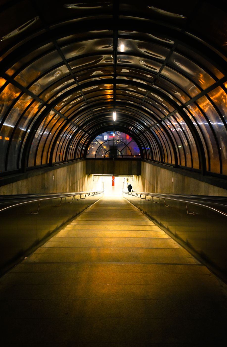 Neuperlach Center Subway Exit, Munich, Germany