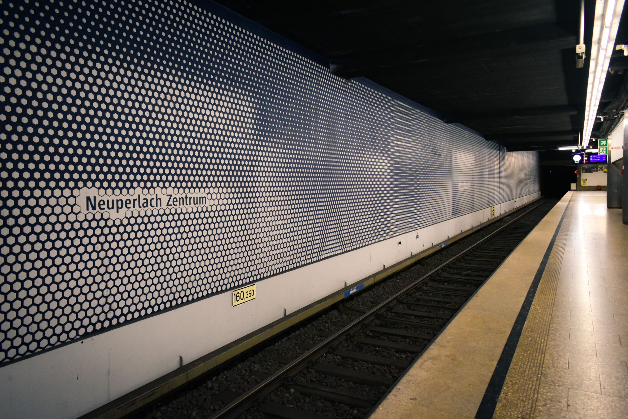 Neuperlach Center Subway Exit, Munich, Germany