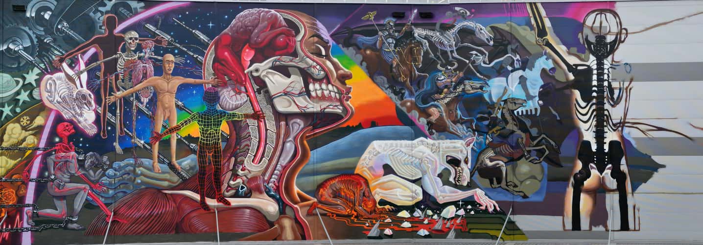 Mural Harbor Linz Hafen