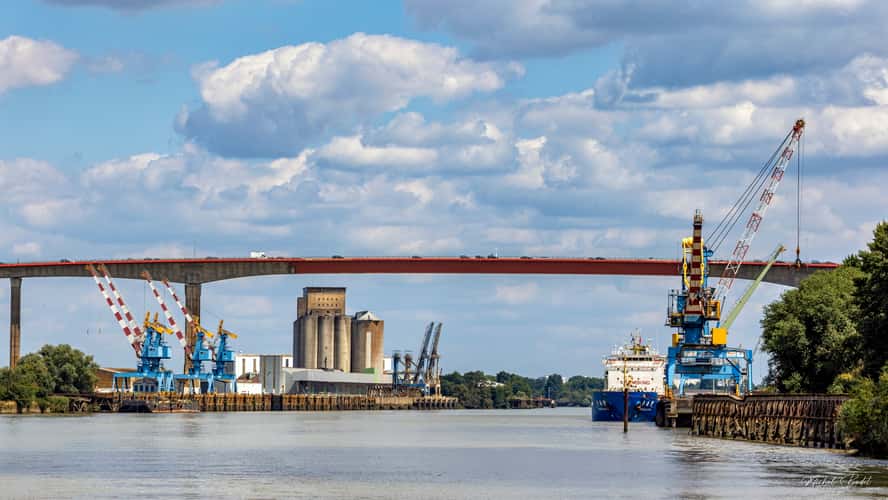 Nantes ring road bridge