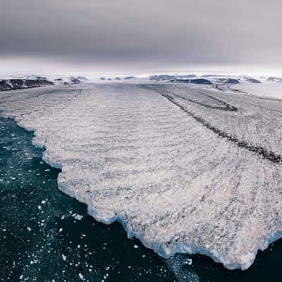 Negribreen full Glacier, Svalbard & Jan Mayen Islands