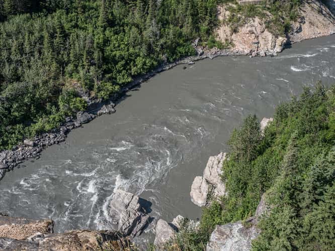 Nenana River Bridge Lookout