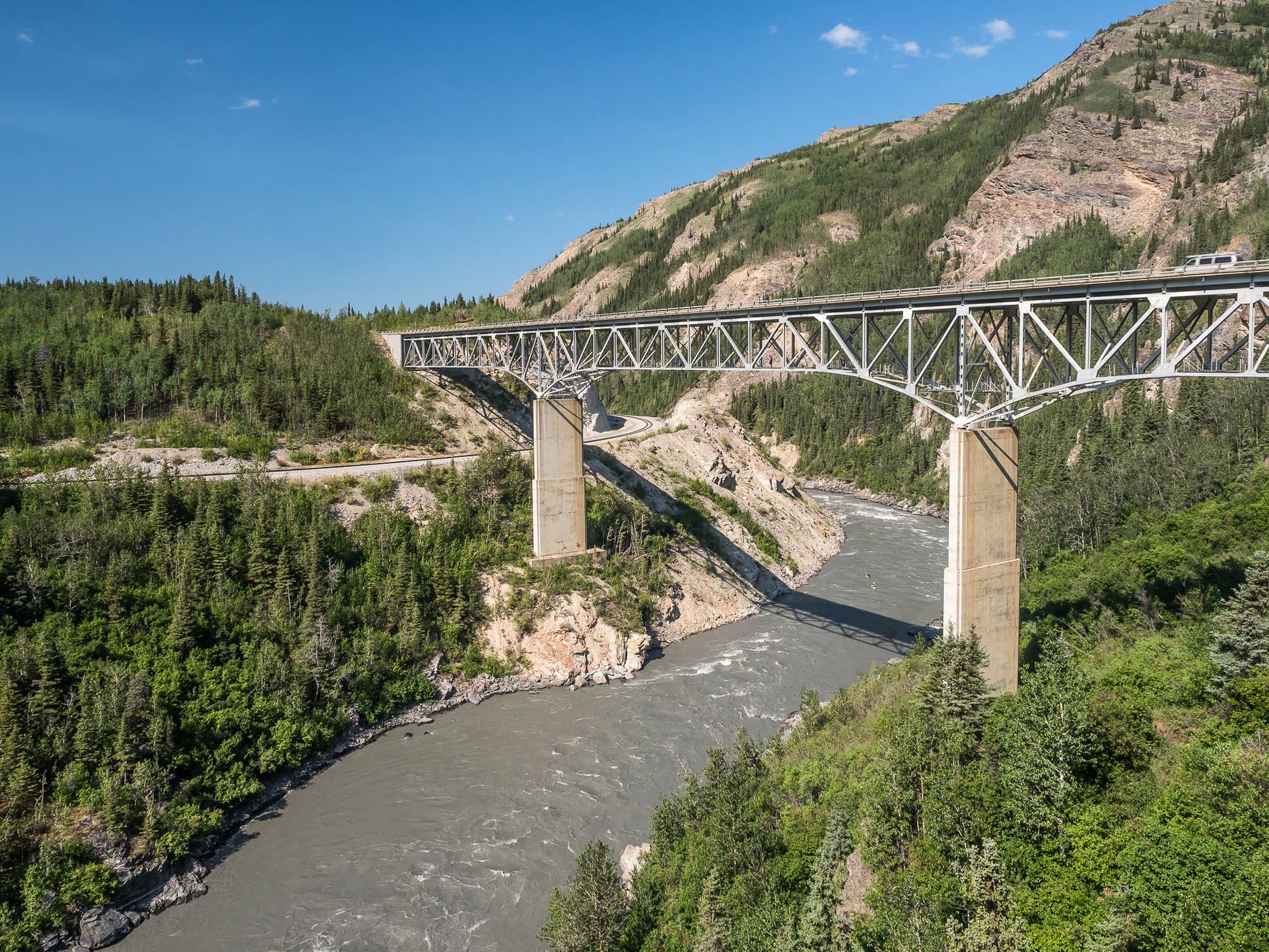 Nenana River Bridge Lookout, USA