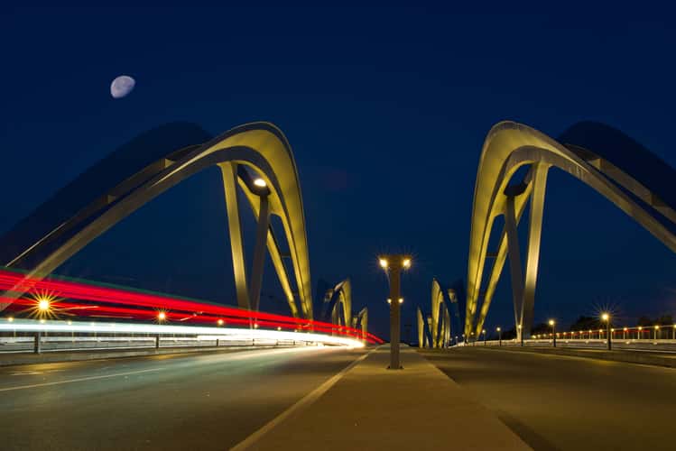 Neue Eisenbahnbrücke - Linz