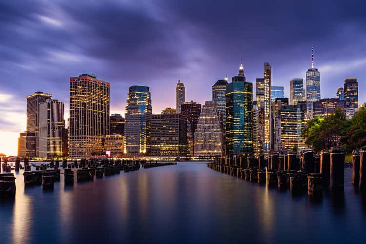 New York City Skyline from Pier 1, Brooklyn