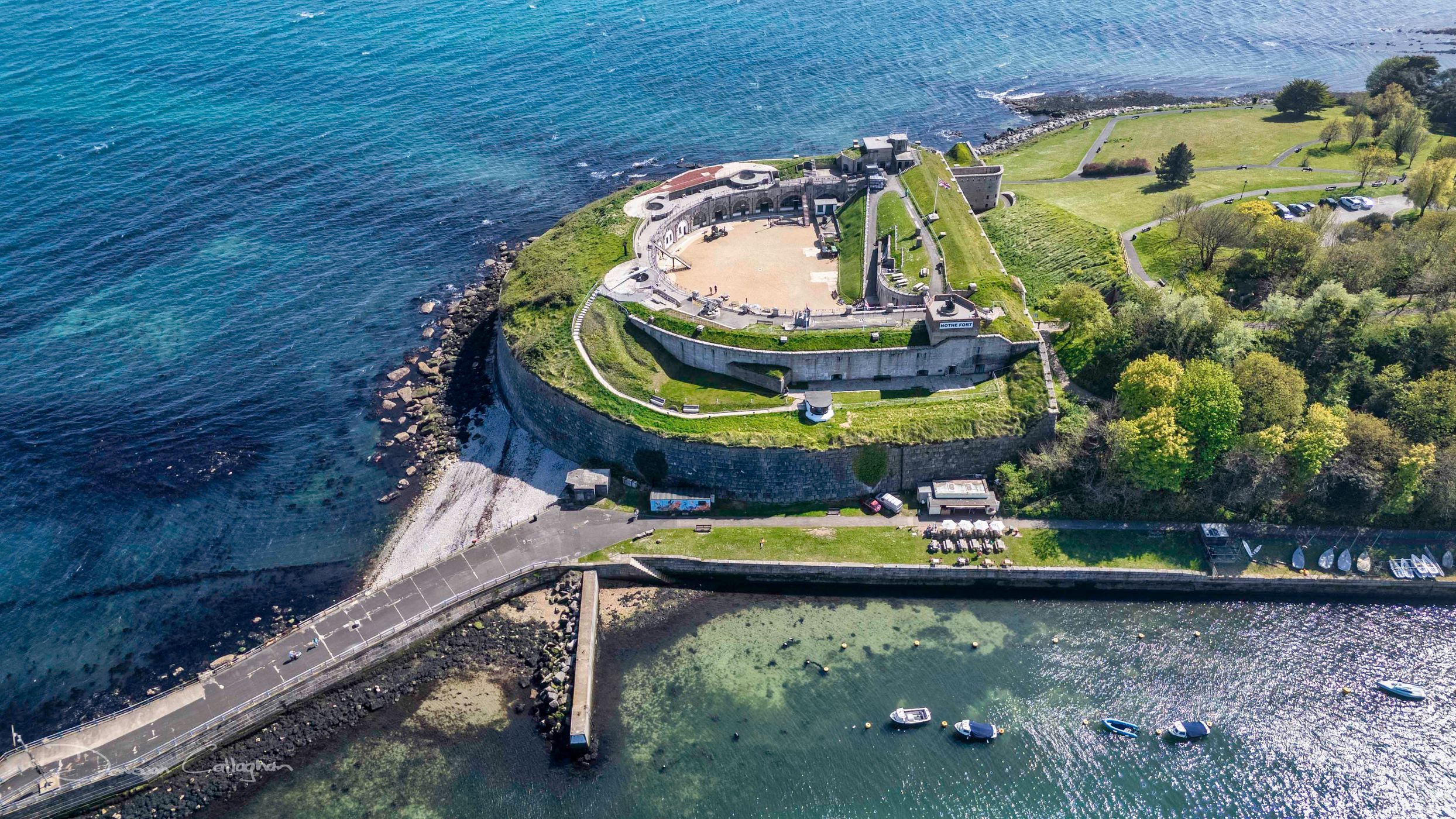 Nothe Fort, Weymouth, England, United Kingdom