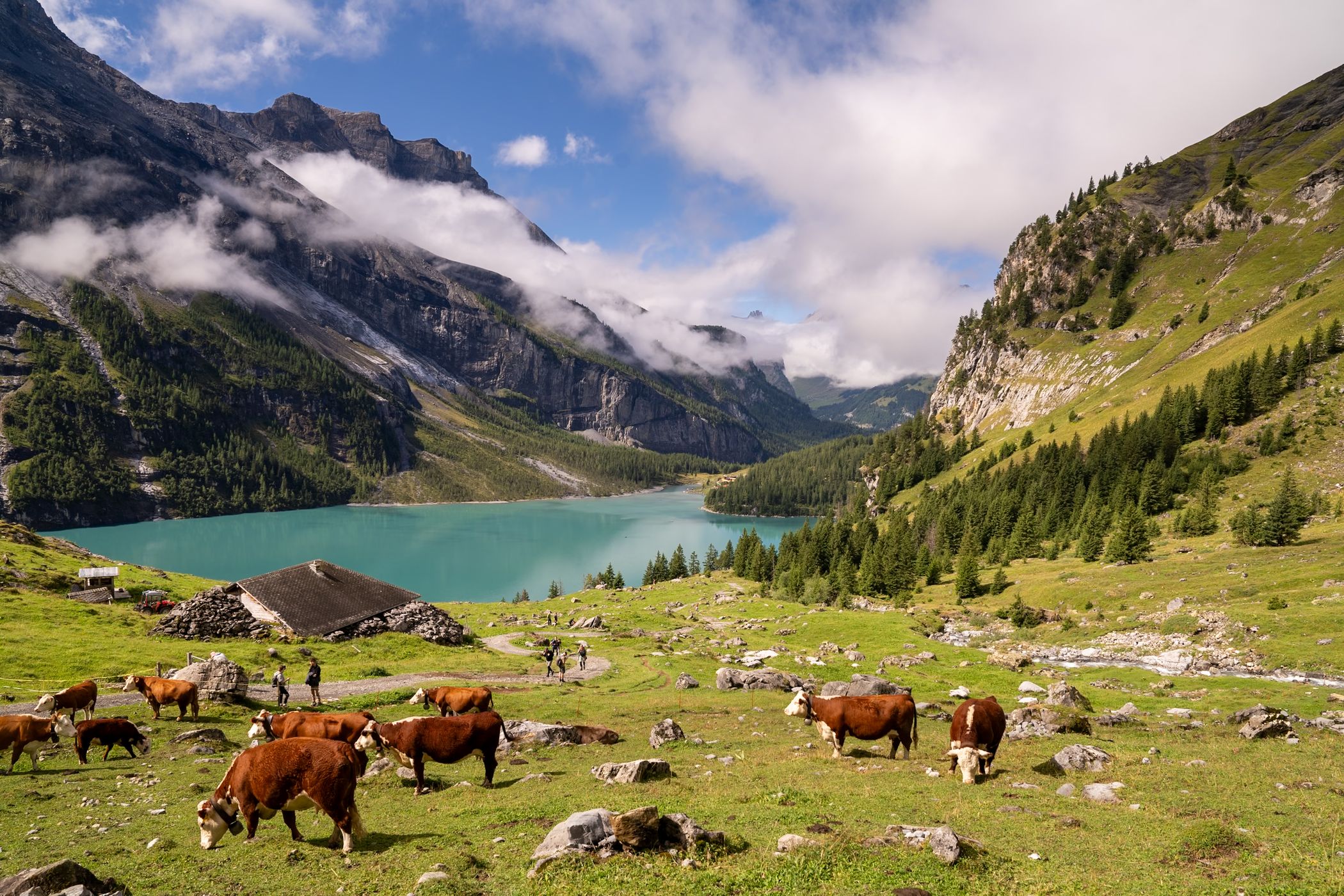 Oeschinensee, Switzerland