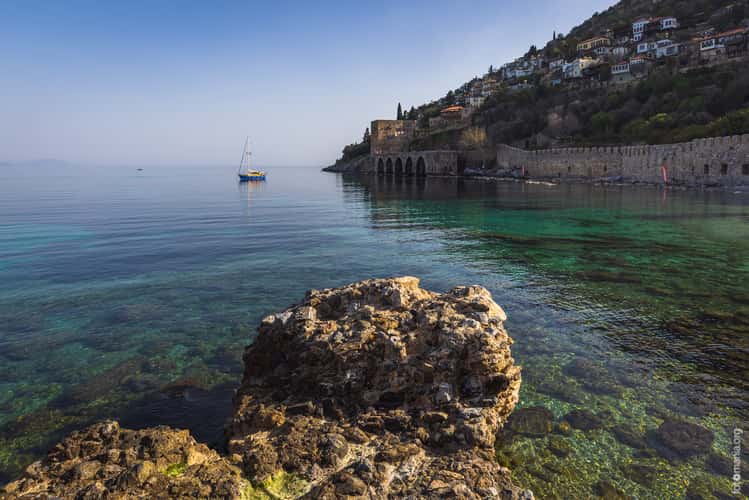 Old harbor, Alanya