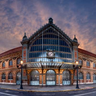 Old railway station, city of Almeria, Spain